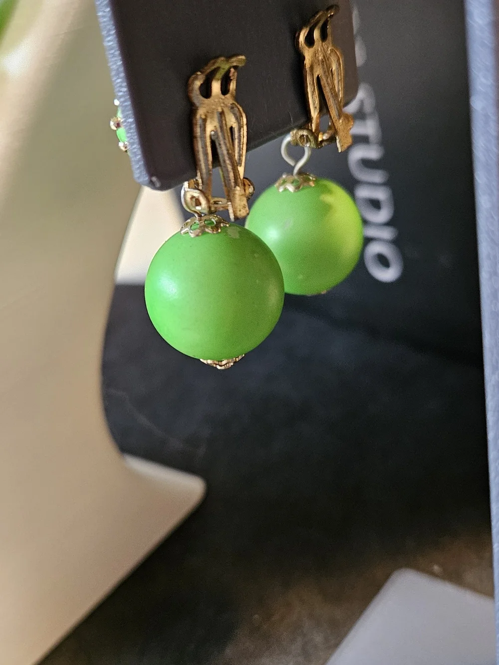 Vintage bright lime